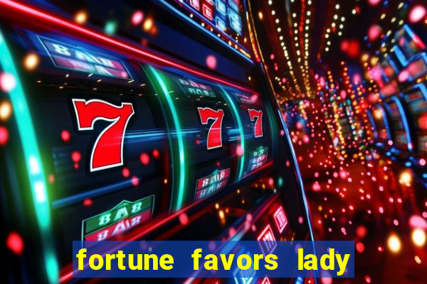 fortune favors lady nikuko dublado